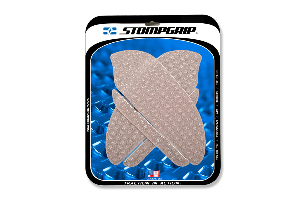 Stompgrip Traction Pads, clear, for Honda CBR600RR, 2007-2012