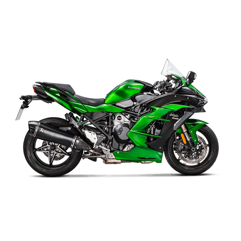 Akrapovic Slip-On Line (Titanium) silencer for Kawasaki Ninja H2 SX year 2018-2018