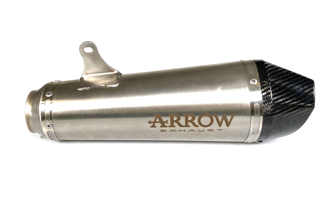ARROW X-KONE Exhaust for BMW RNineT 2014-, Stainless Steel (Only with ARROW Mid-Pipe)
