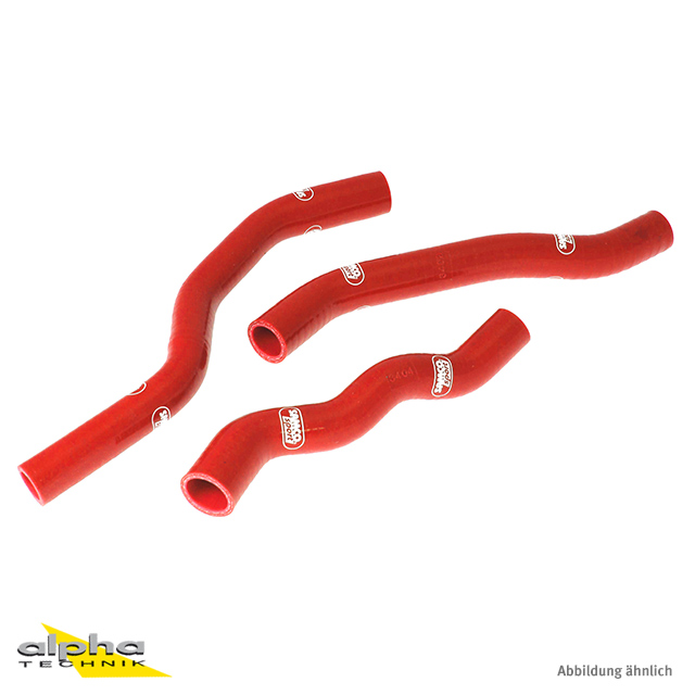 SAMCO SPORT Silicone Hose Kit red for Yamaha XTZ750 Super Tenere model year 1989-1997