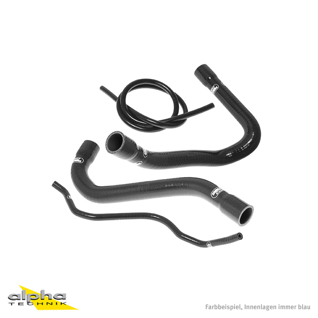 SAMCO SPORT Silicone Hose Kit Black for BMW S1000RR S1000R S1000XR HP4 Model Year 2009-2019