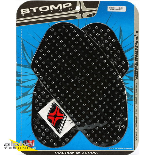 Stompgrip black, Volcano, for Honda CBR600RR, 2003-2006