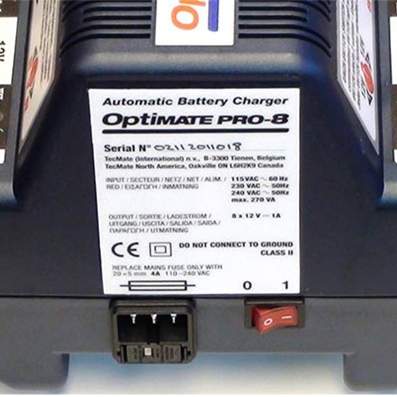 battery charger OPTIMATE PRO 8-S