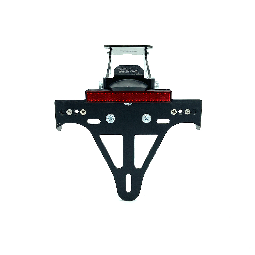 alpha Technik Number Plate Holder for Yamaha YZF-R125 / R125 / YZF125-A, from model year 2021 onwards
