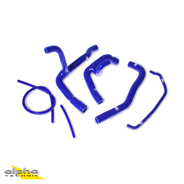 SAMCO SPORT Silicone Hose Kit Racing Hose Kit blue for Yamaha YZF-R6 model year 2006-2024