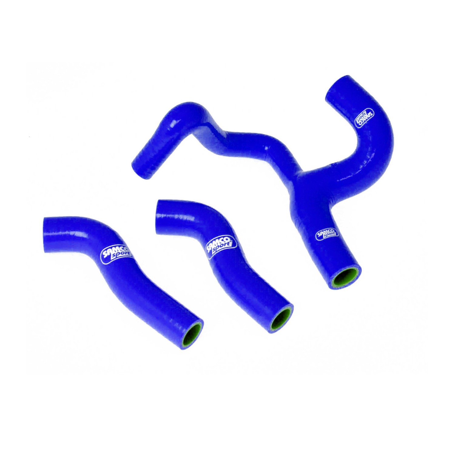 SAMCO SPORT Silicone Hose Kit thermostat Bypass, blue, for KTM EXCF250 XCFW250 Model Year 2008-2011