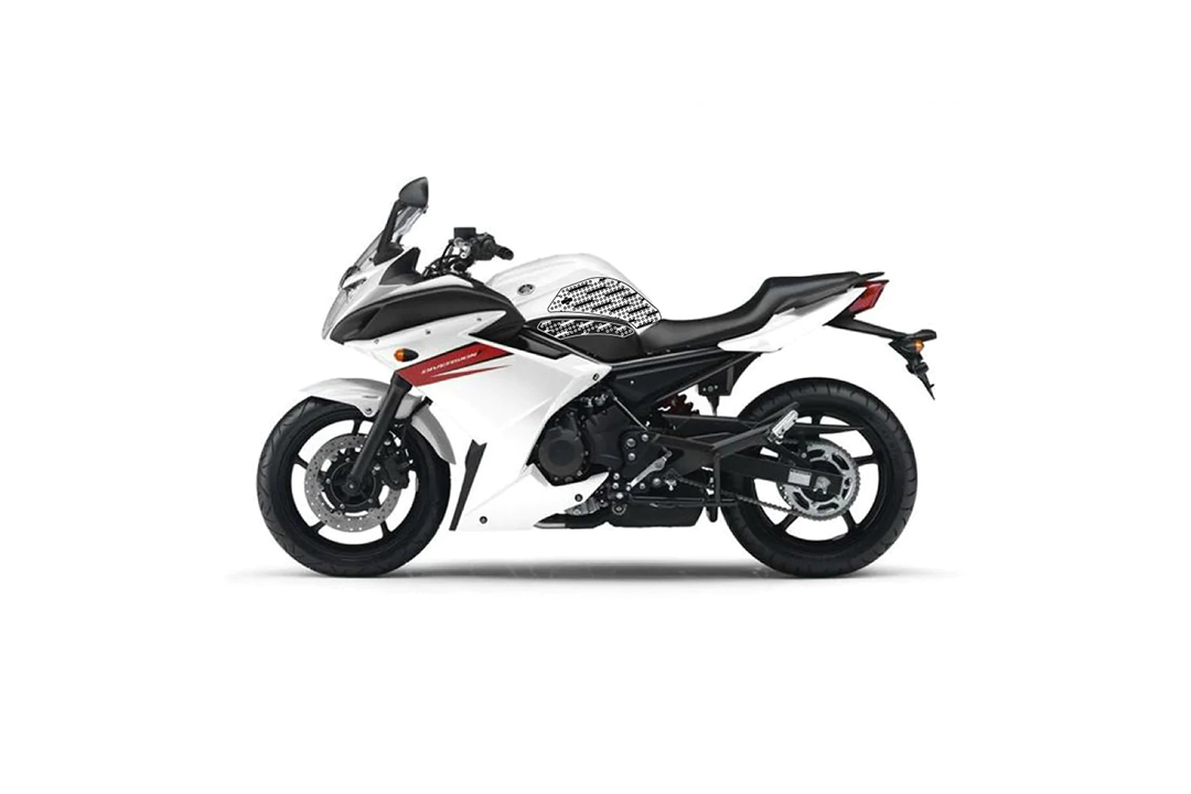 Stompgrip hybrid, Volcano, for Yamaha XJ6 Diversion (F), 2009-2015