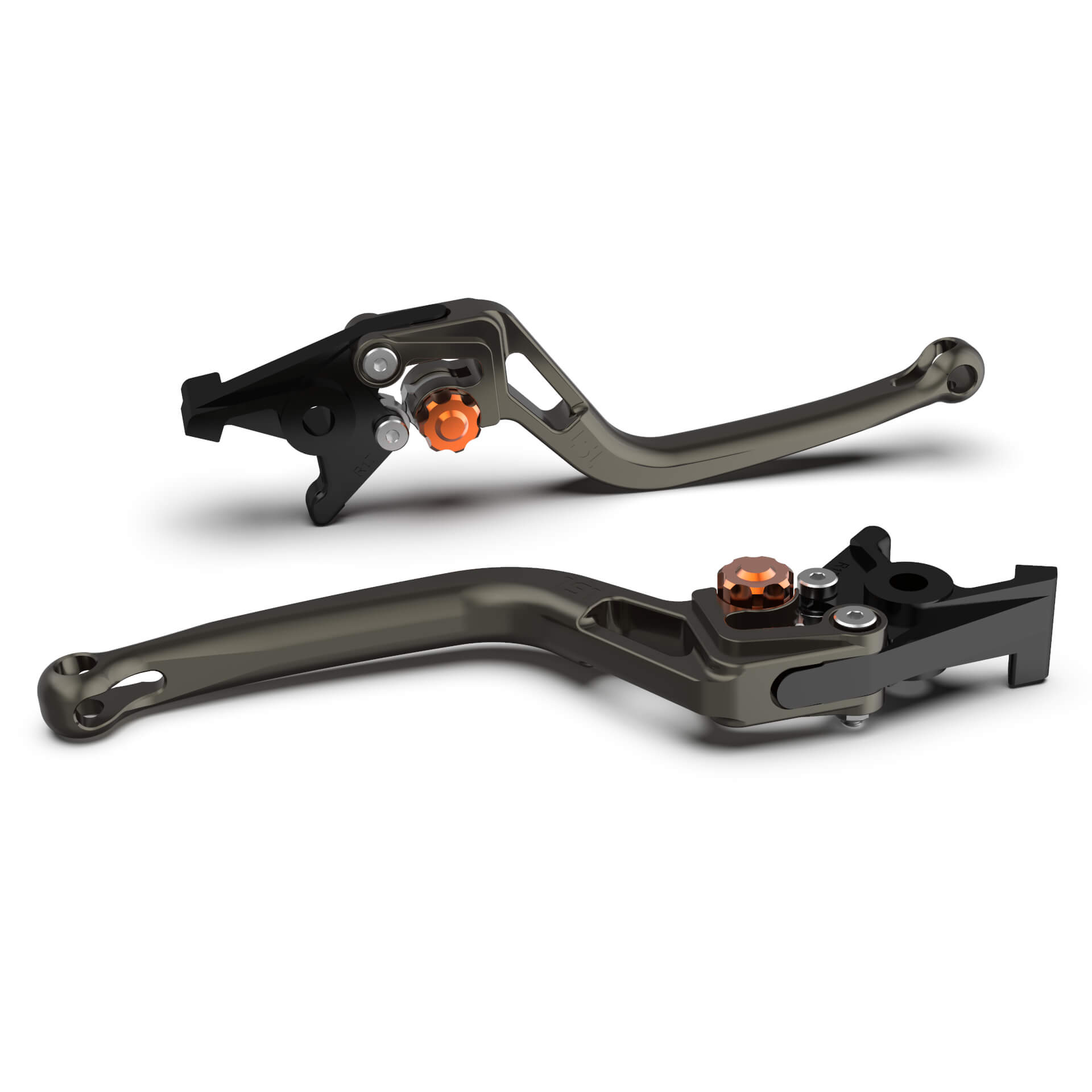 LSL BOW R54R Brake Lever, Anthracite/Orange