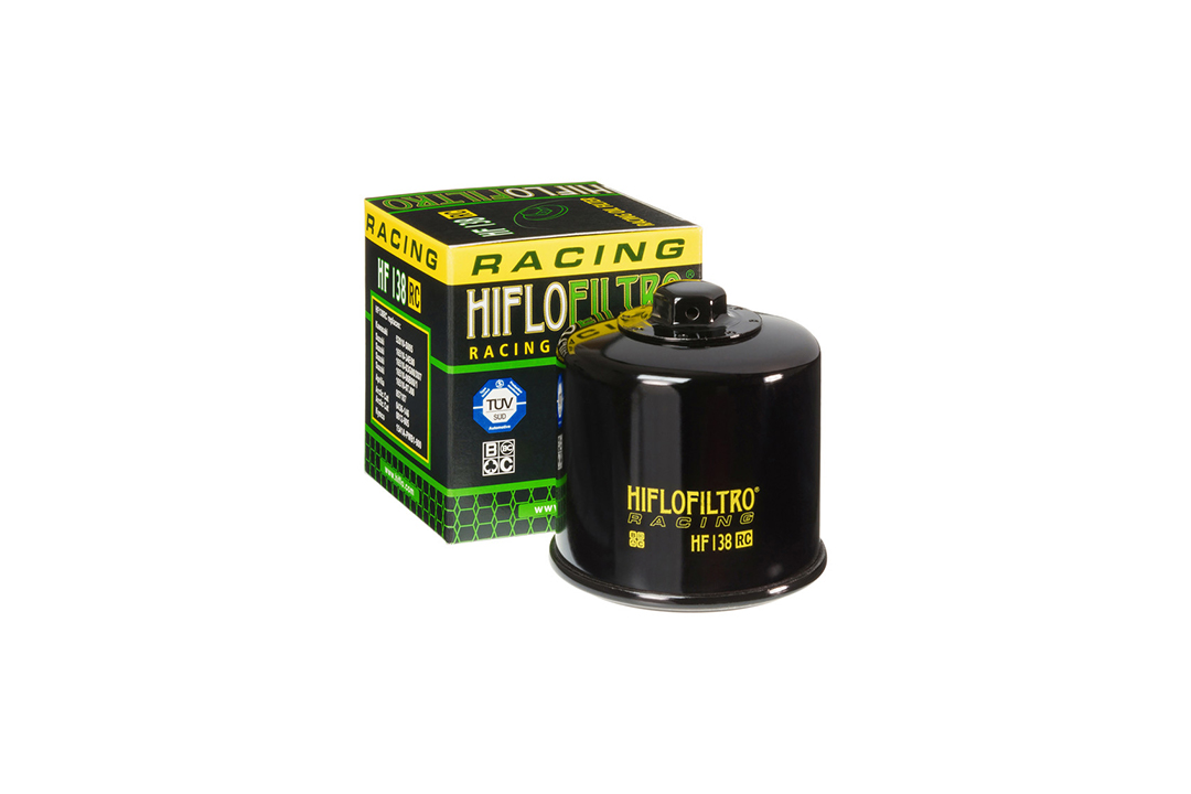 HIFLO oil filter HF138RC Racing for Aprilia / Bimota / Cagiva / Kawasaki / Kymco / Sachs / Suzuki
