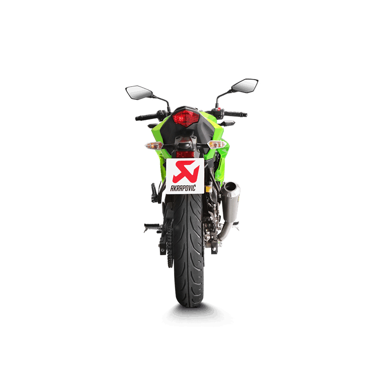 Akrapovic Slip-On Line (Titanium) silencer for Kawasaki Ninja 250SL year 2015-2017