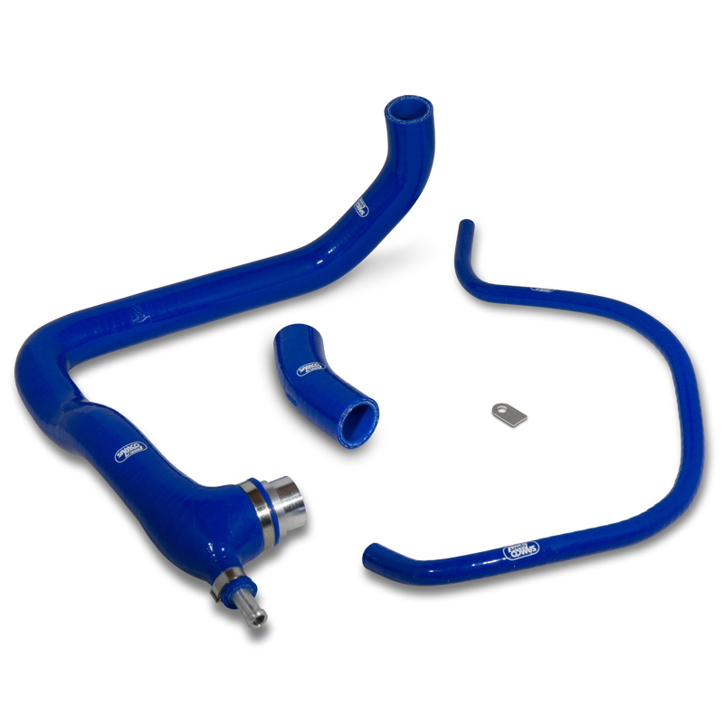 SAMCO SPORT Silicone Hose Kit thermostat Bypass, Blue for Yamaha YZF-R1/M, 2015-2019