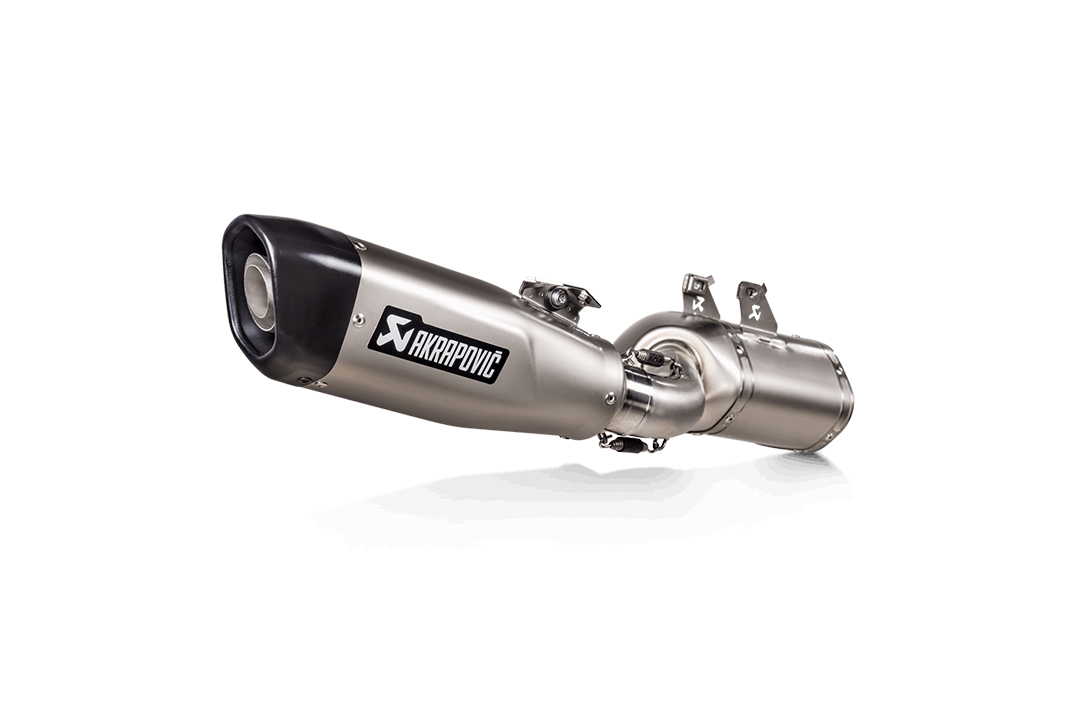 Akrapovic Slip-On Line (Titanium) Exhaust Kawasaki Z650RS from model year 2022-