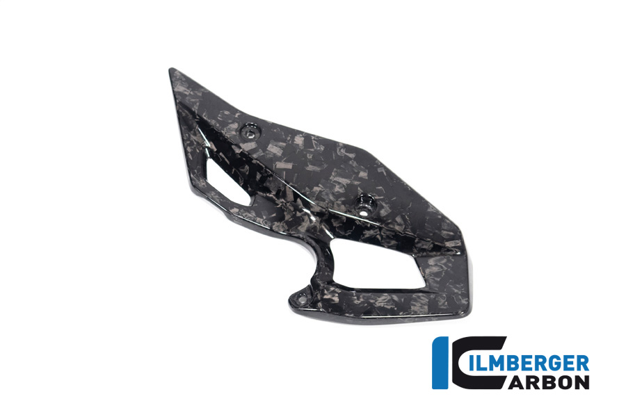 Ilmberger Carbon Heel Guard left side L/S, Black Diamond Carbon, glossy, BMW R1300GS 2023-