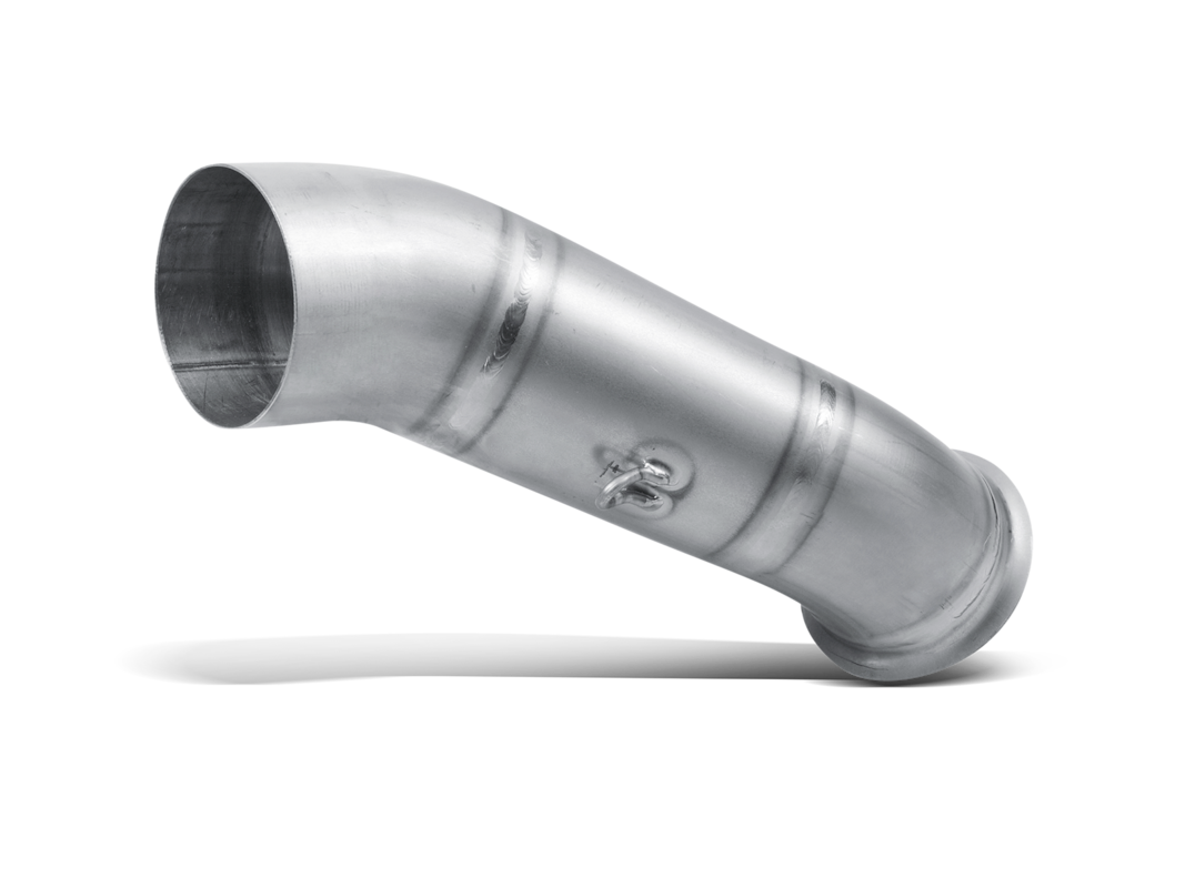 Akrapovic Link Pipe (Titanium) exhaust system for Ducati Hypermotard model year 2013-2018 Hyperstrada model year 2013-2018