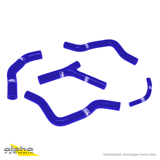 SAMCO SPORT Silicone Hose Kit blue for Honda CR500 Model Year 1985-1988