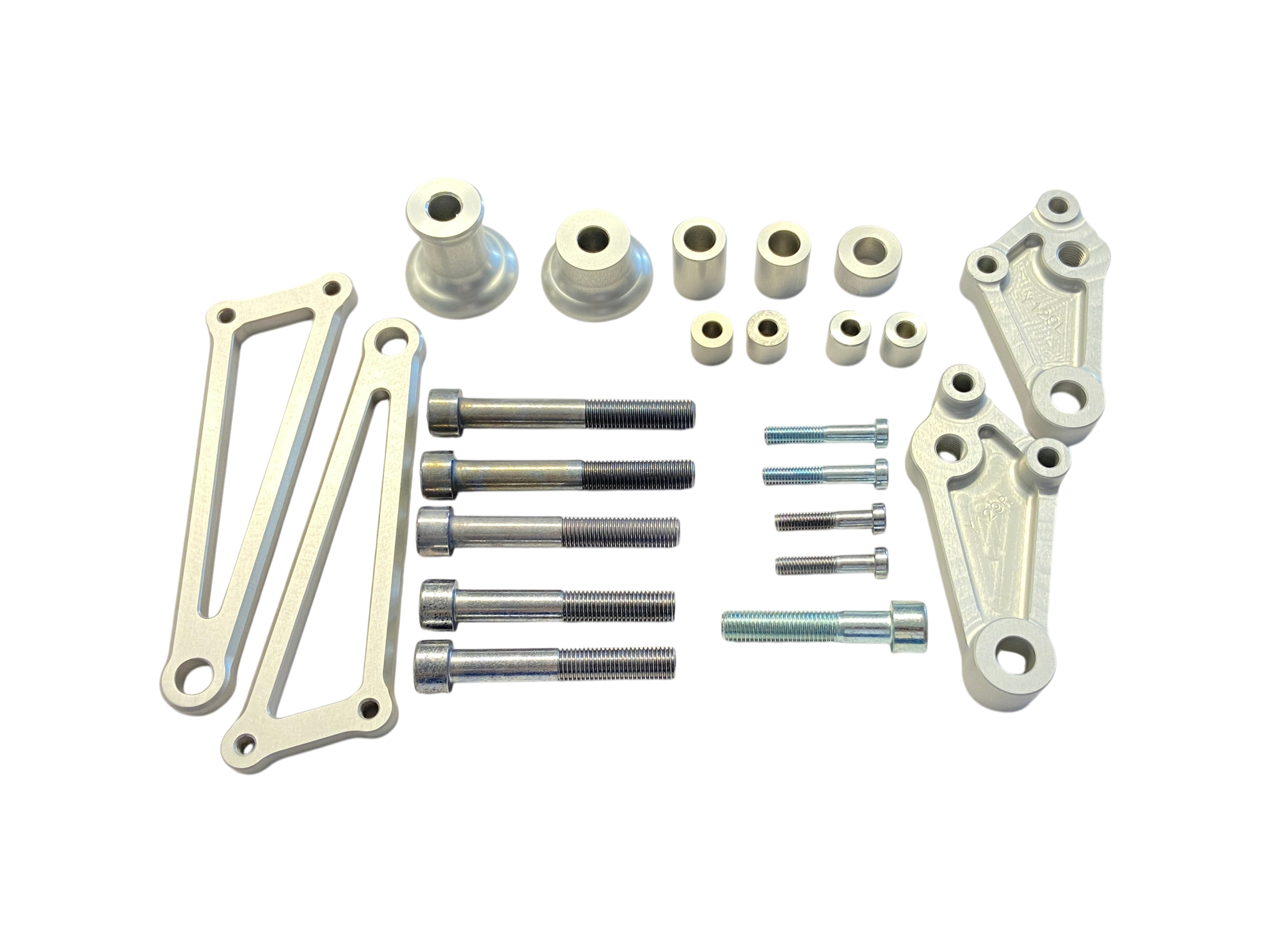 LSL Crash Pad Mounting Kit, MT-09 / MT-09 Tracer, silver