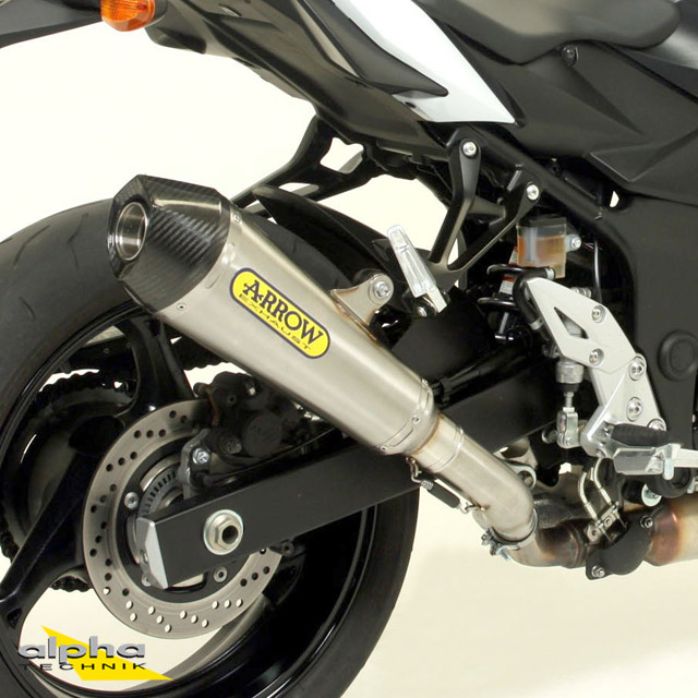 ARROW X-KONE Exhaust for Suzuki GSR750 / GSX-S750 2011-, Stainless Steel