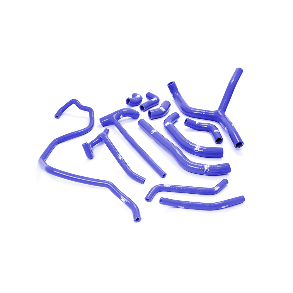 SAMCO SPORT Silicone Hose Kit 1, Blue, for Ducati Diavel 1200 Model Year 2011-2018