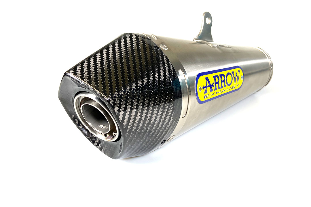 ARROW X-KONE Exhaust for Suzuki SV650 2016-, Stainless Steel (Only with ARROW Mid-Pipe)