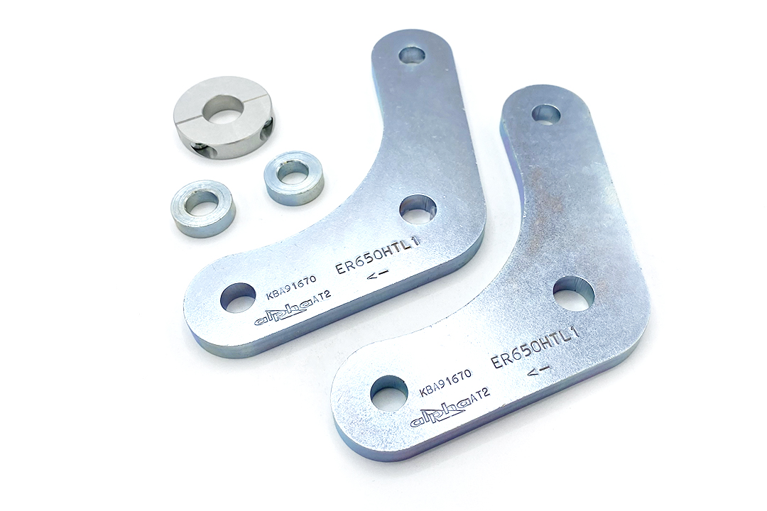 alpha Technik Lowering Kit 25mm for Kawasaki Z650RS, Type ER650M / ER650MA2, from Model Year 2022-