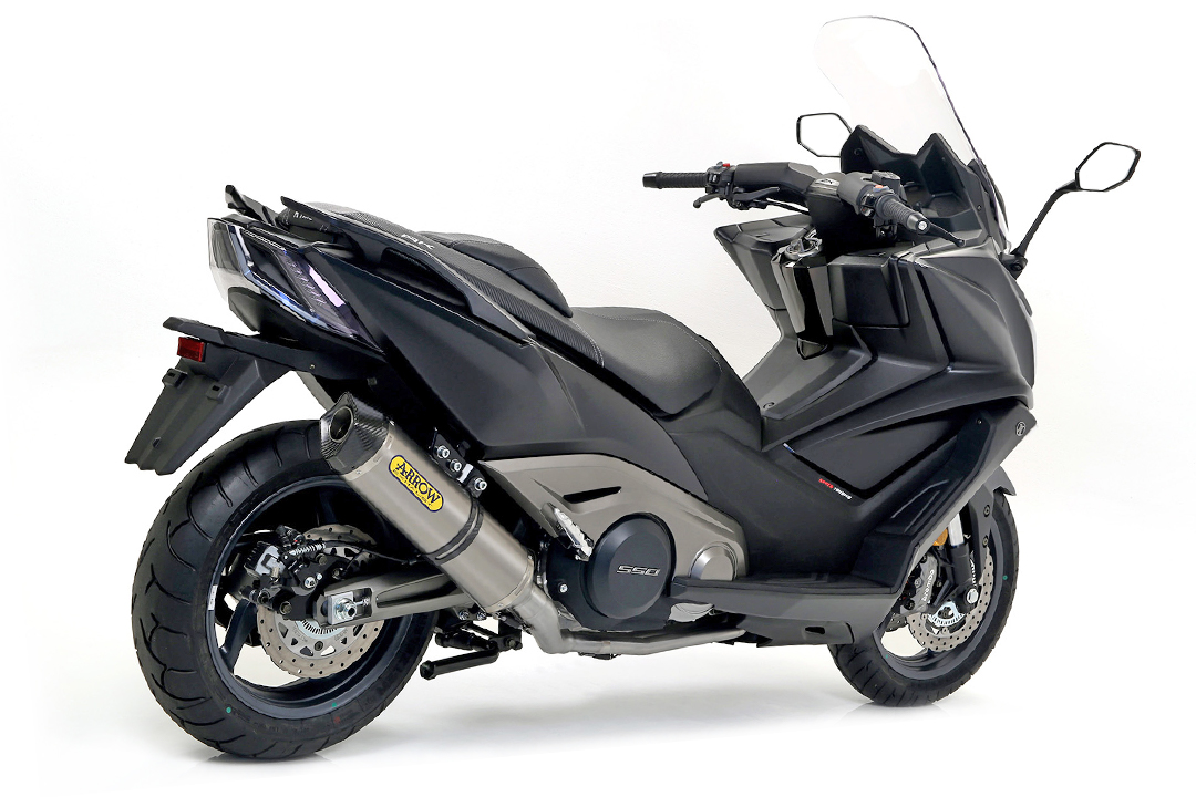 ARROW RACE TECH Exhaust for Kymco AK550 2017- made of Titanium