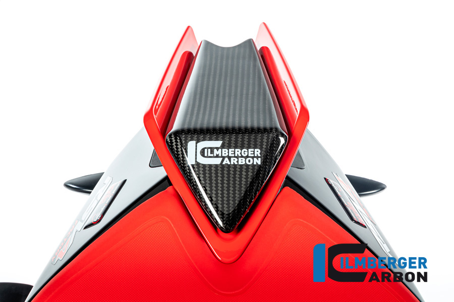 Ilmberger Carbon Pillion Seat Cover Gloss for Aprilia RSV4 / Tuono V4 2021-