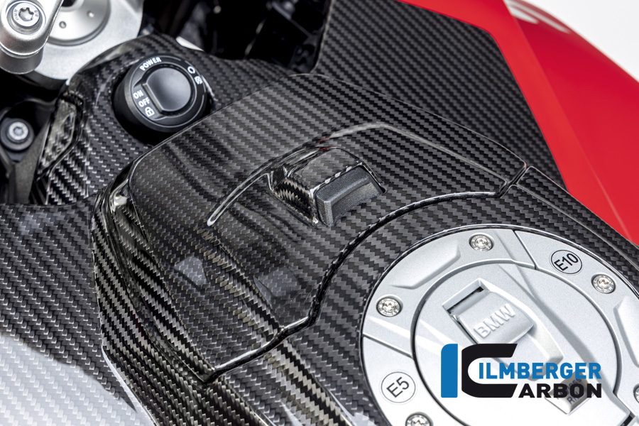 Ilmberger Carbon fuel tankabdeckung top, glossy, BMW S1000XR 2020- M1000XR 2024-