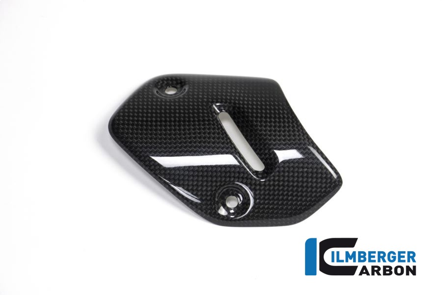 Ilmberger Carbon Exhaust Heat Shield on End Pipe Glossy