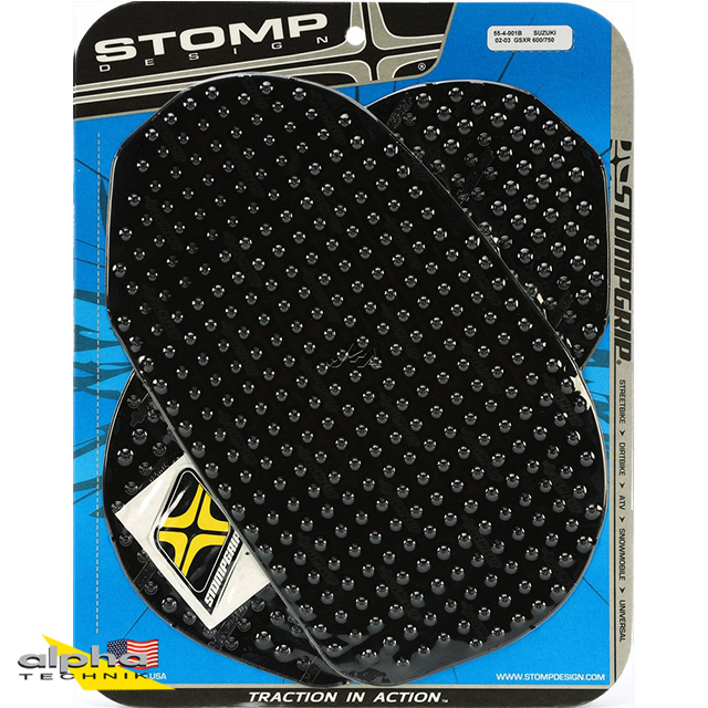Stompgrip black, Volcano, for Suzuki GSX-R 600, 750, 1000, TL1000R