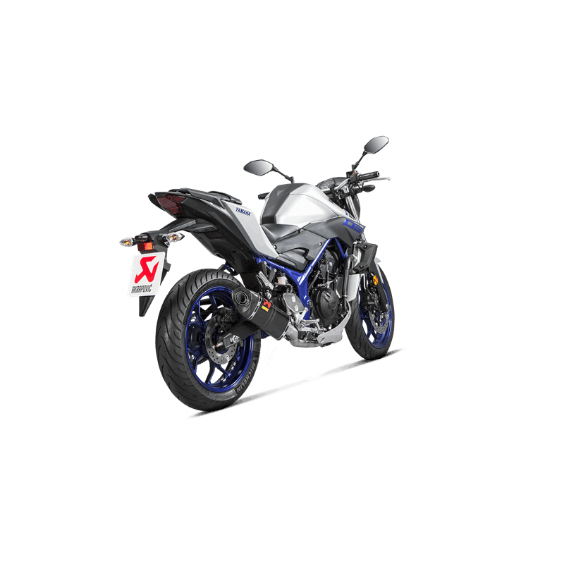 Akrapovic Racing Line (Carbon) MT-03 exhaust system for Yamaha MT-03 2016-, YZF-R25 2014-, YZF-R3 2015-