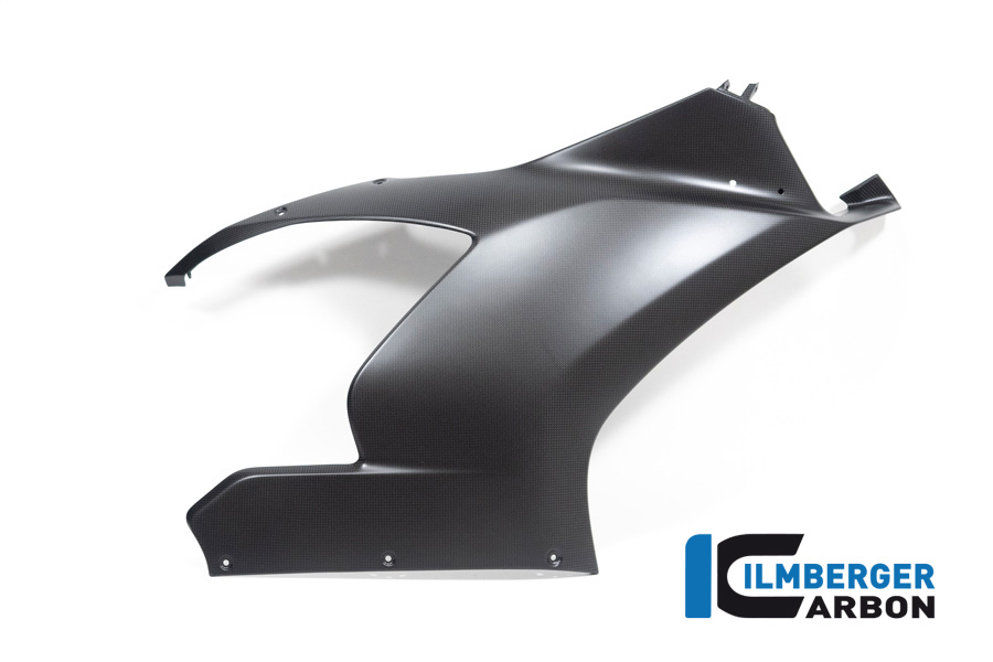 Ilmberger Carbon Fairing Side Panel, Prepared for Winglet right side R/S, Matt, Ducati Panigale V2 2020-