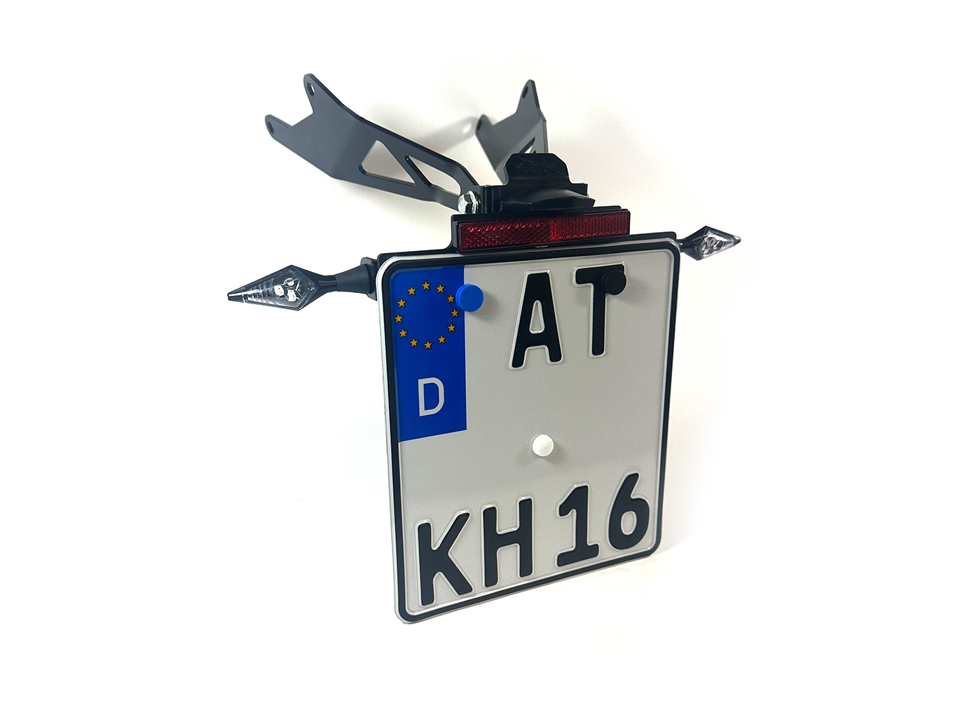alpha Technik Number Plate Holder for Honda CB650R / CB650RA, Model Year 2024-