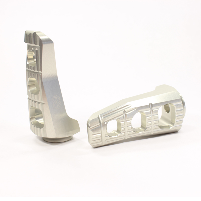 GILLES footrest Footrest Kit Touring for RGK2 Silver