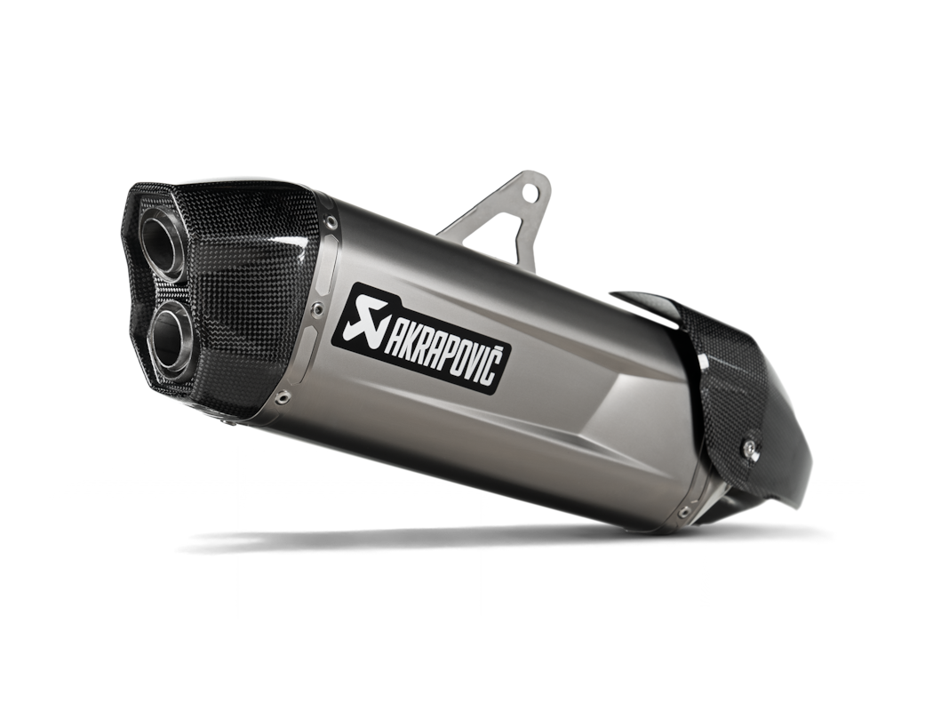 Akrapovic Slip-On Line (Titanium) Exhaust for Kawasaki Versys 1100, 2025-