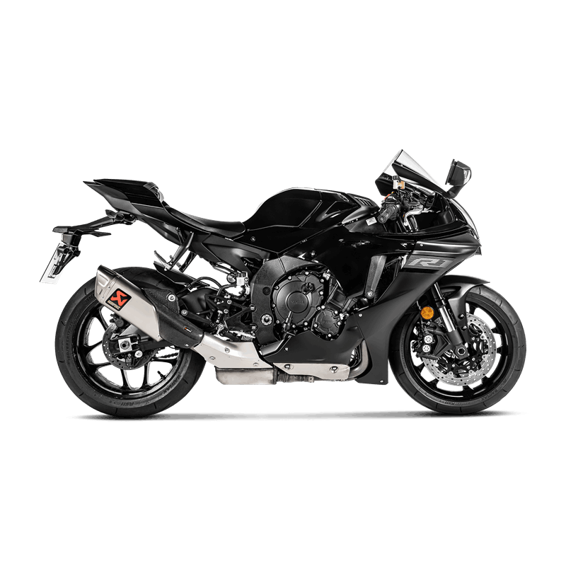 Akrapovic Slip-On Line (Titanium) exhaust system for Yamaha YZF-R1 2015- / Yamaha YZF-R1 M 2020-