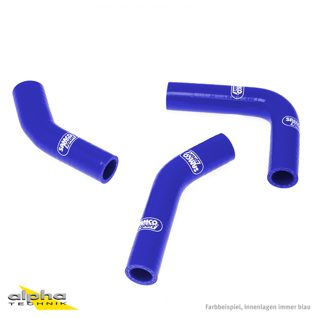 SAMCO SPORT Silicone Hose Kit blue for Yamaha RD250LC RD350LC Model Year 1980-1985