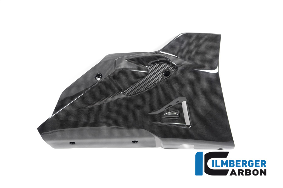 Ilmberger Carbon Belly Pan right side R/S, Glossy, Ducati Diavel 1260, 2019-