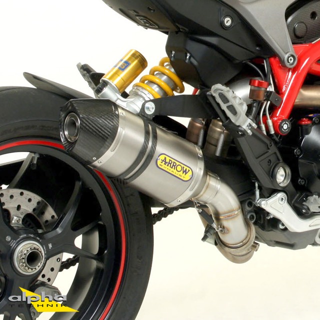 ARROW RACE TECH Exhaust for Ducati Hyperstrada / Hypermotard 821/939 2013- Titanium