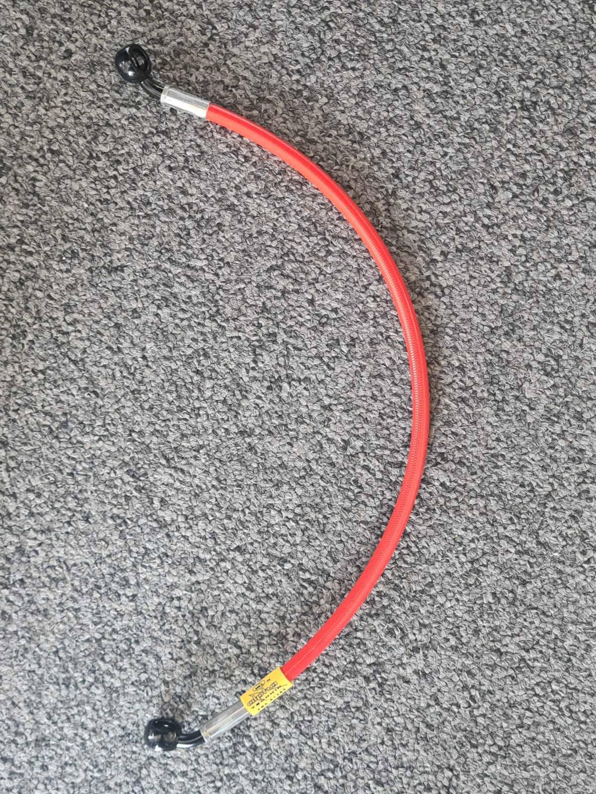 HEL Braided Break Line for Suzuki GSF650S ABS Band