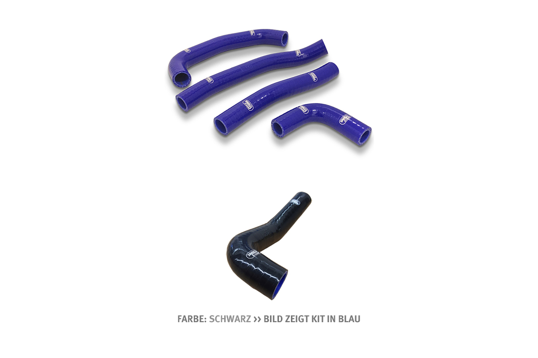 SAMCO SPORT Silicone Hose Kit black for Honda CRF150R Model Year 2007-2023