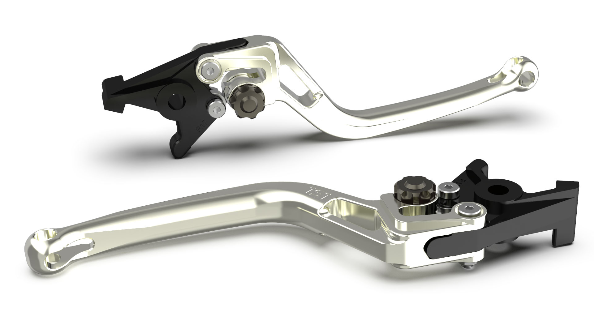 LSL clutch lever BOW L83R, silver/anthracite