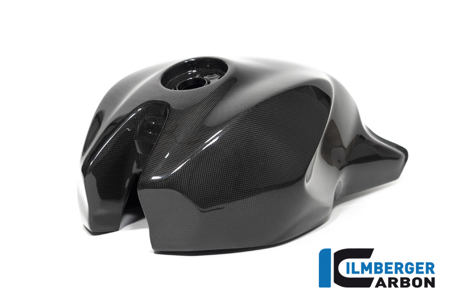 Ilmberger Carbon fuel tank, gloss finish, Ducati Monster 1200, 1200S 2017-