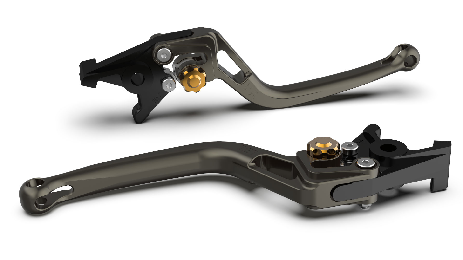 LSL clutch lever BOW L83R, anthracite/gold