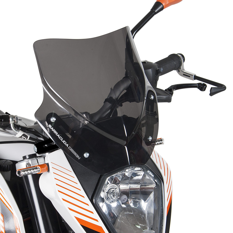 Barracuda Aerosport Plexiglas Windscreen for KTM 390 Duke (2013 - 2016)