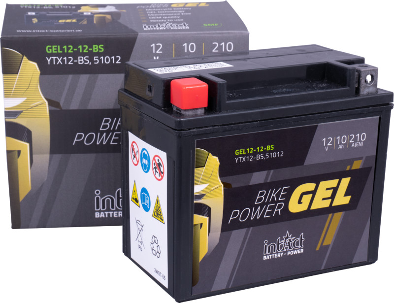 Intact GEL Battery YTX12-BS / 51012