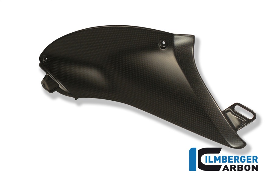 Seitendeckel am Tank links, Carbon