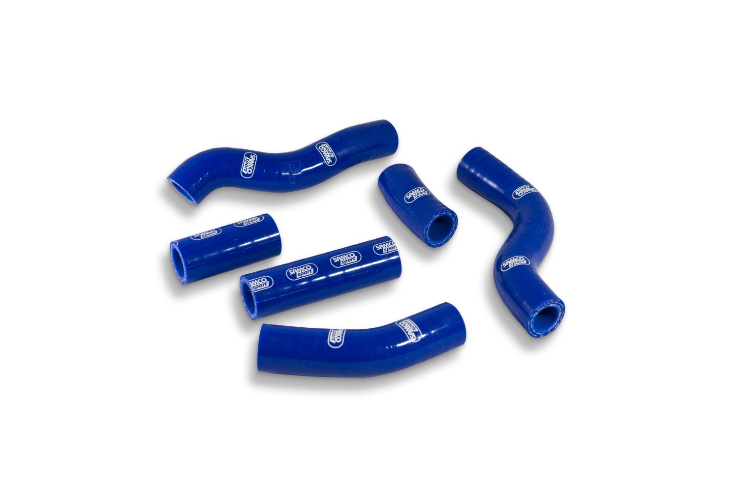 SAMCO SPORT Silicone Hose Kit OEM Design 6-piece blue for KTM 85 SX Husqvarna TC85 Model Year 2013-2017