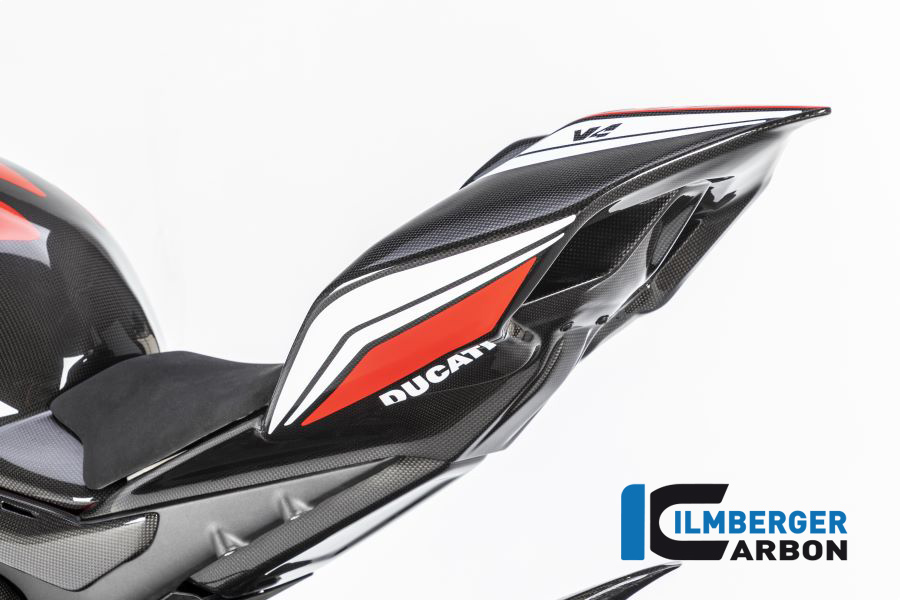 Ilmberger Carbon Seat Fairing, Glossy, Ducati Panigale V4, V4S, V4R 2019-