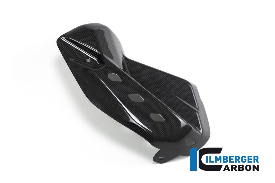 Exhaust Heat Shield, Gloss Carbon