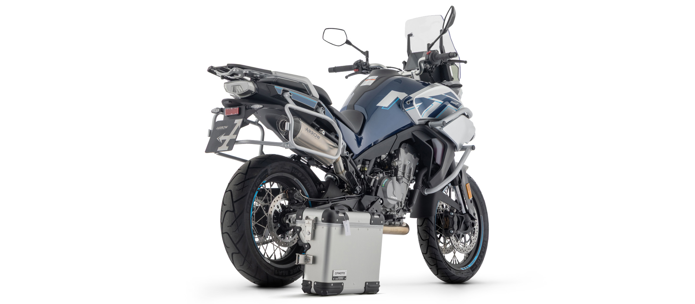 ARROW RACE-TECH Aluminium Exhaust for CF Moto 800 MT, 800 MT-X, 2025-